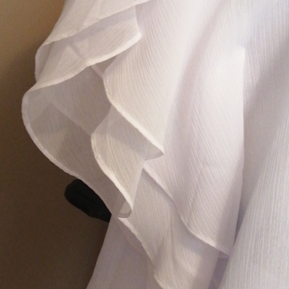 NWT,Sioni ,Boho style,2 layer,bat sleeve top, Size small - Picture 2 of 12